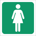 T1 - Ladies Toilet Sign