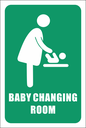 T12 - Baby Changing Room Sign