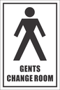 T37 - Gents Change Room Sign