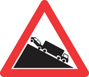 W324 - Slow Moving Heavy Vehicle Road Sign