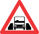 W327 - One Vehicle Width Structure Road Sign