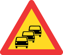 TW355 - Temporary Congestion Road Sign