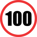 R201 - Speed Limit Road Sign