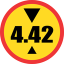 TR204 - Temporary Height Limit Road Sign