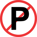R216 - No Parking Road Sign