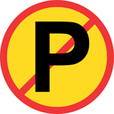 TR216 - Temporary No Parking Road Sign