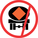 R232 - No Vehicles Conveying Dangerous Goods Road Sign