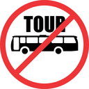 R235 - No Tour Busses Road Sign