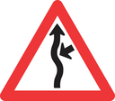 W216 - Concealed Driveway (From Right) Road Sign