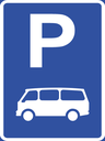 R310-P - Mini-Bus Parking Reservation Road Sign