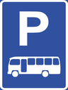 R311-P - Midi-Bus Parking Reservation Road Sign