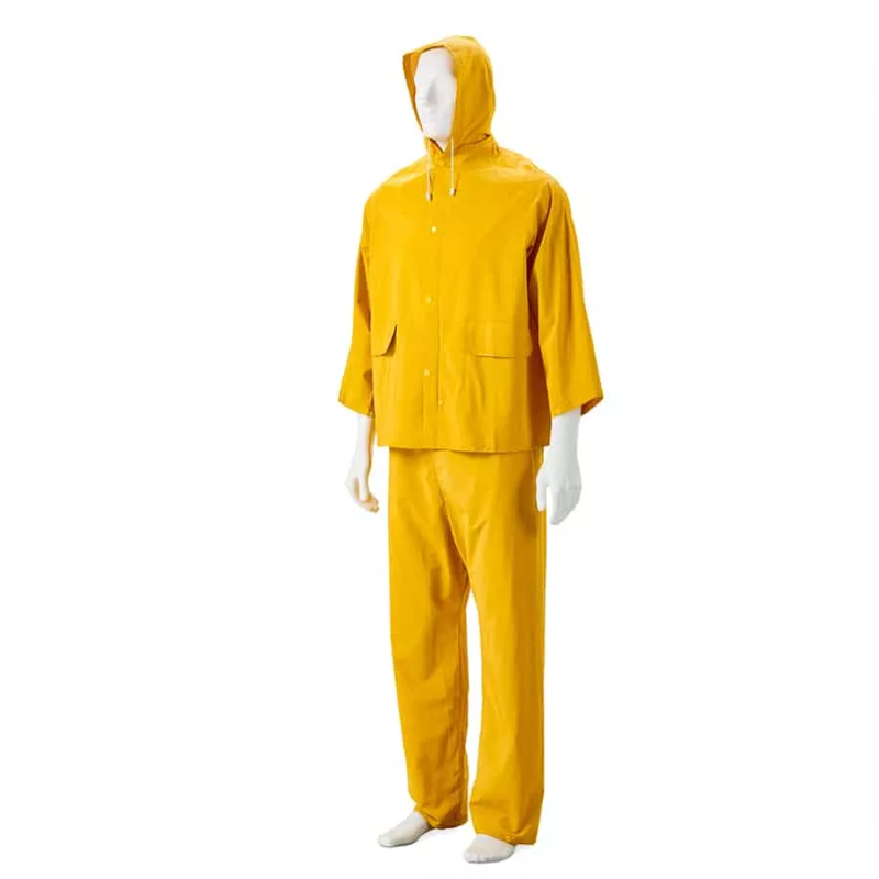 DROMEX - Two Piece PVC Rain Suit - Yellow