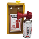 SuperSound Air Horn (135ml) with Yellow Wall-Mountable Metal Case