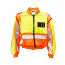 Dromex - 2-Tone Reflective Jacket - Detachable Sleeve - Lime/Orange