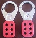 Vinyl Coated HASP - Premier - Red - 25mm