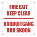 FR60 - Fire Exit Sign