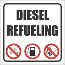 TAV18 - Diesel Refueling Sign