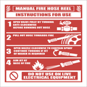 FR52 - Hose Reel Instruction Sign